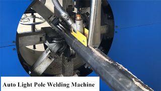 가로등 극 용접기 피라미드 극 및 팔각형 극 용접기 극 용접기